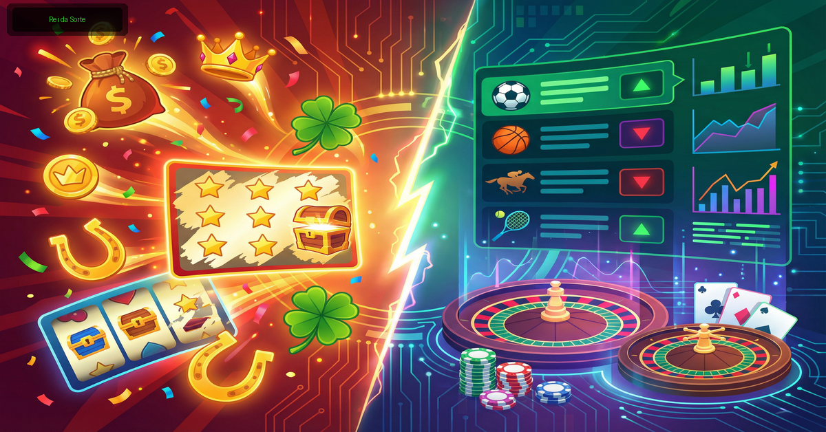 Rei da Sorte vs Sportingbet: qual plataforma escolher em 2026