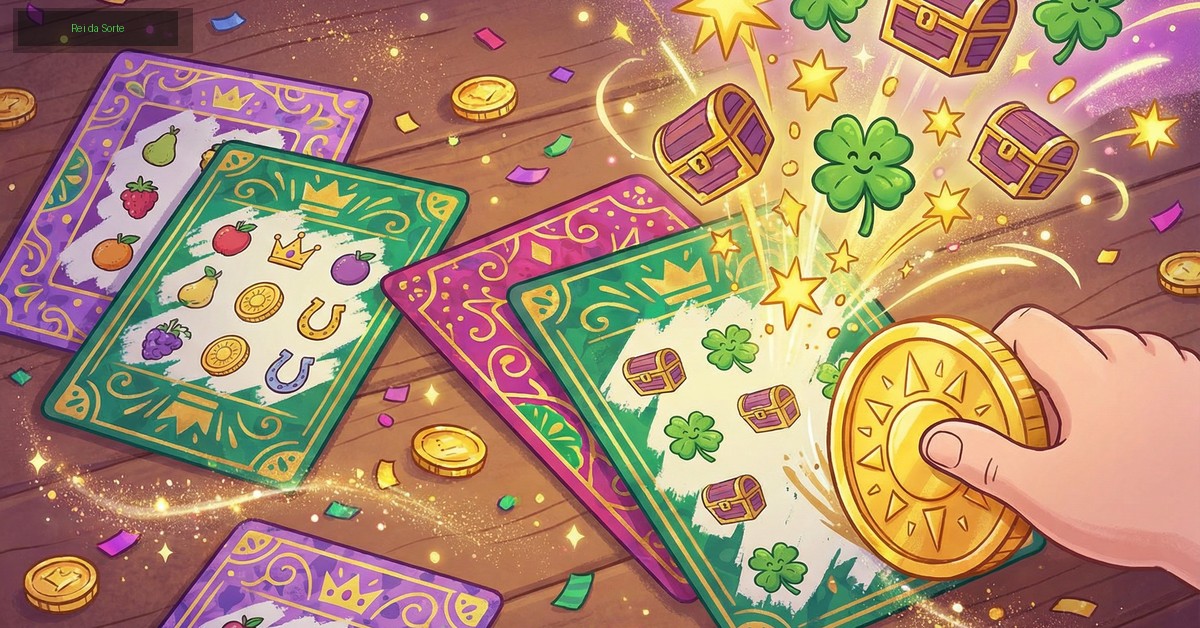 Raspadinhas online no Rei da Sorte: novos jogos e como ganhar em abril 2026