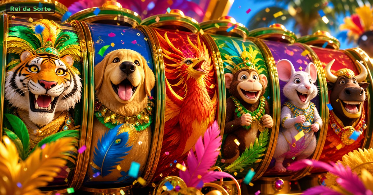 Série Sortudo da Pragmatic Play no Rei da Sorte: Guia dos Slots